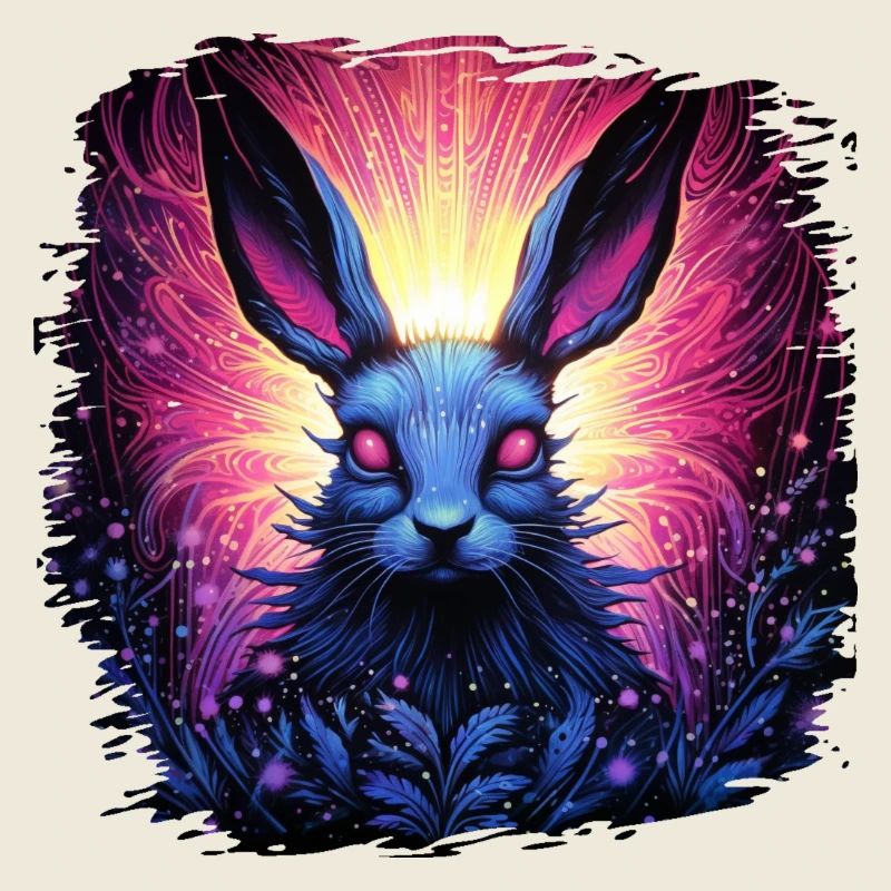 Joyeuses Pâques Pâques 2022 Lapin de Pâques génial