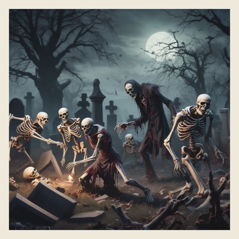 Skellet Friedhof