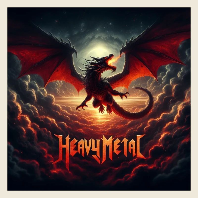 Heavy Metal Drache