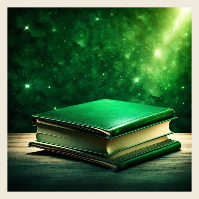 Luminated Emerald Book