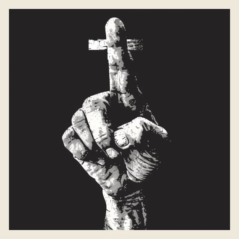 Cross finger