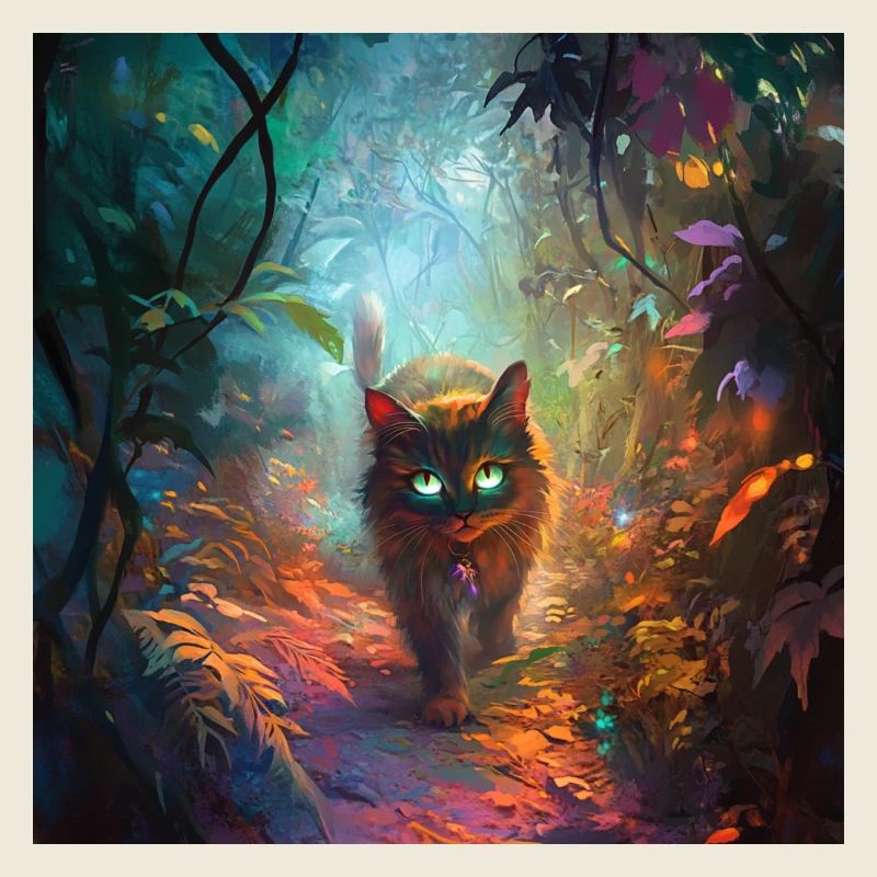 FANTASY Forest Cat