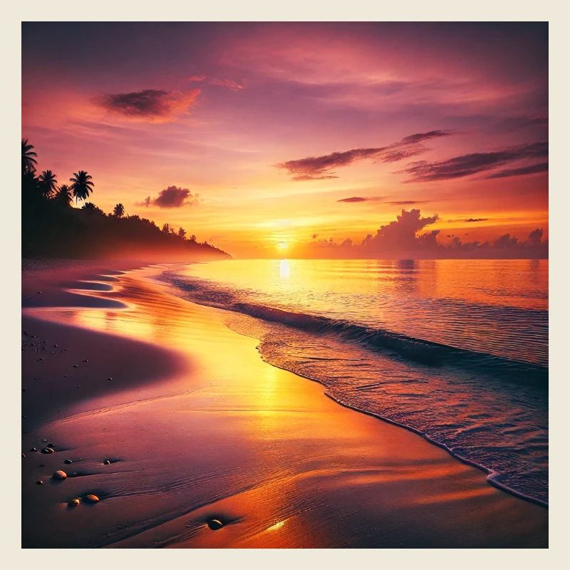 Beach sunset