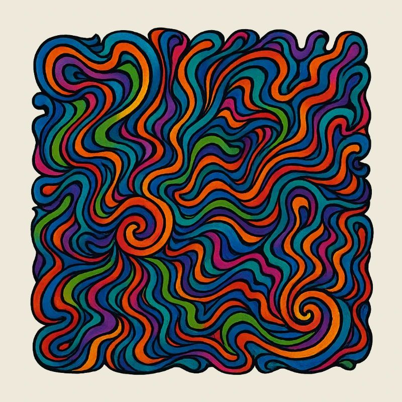 Psychedelische Grafik