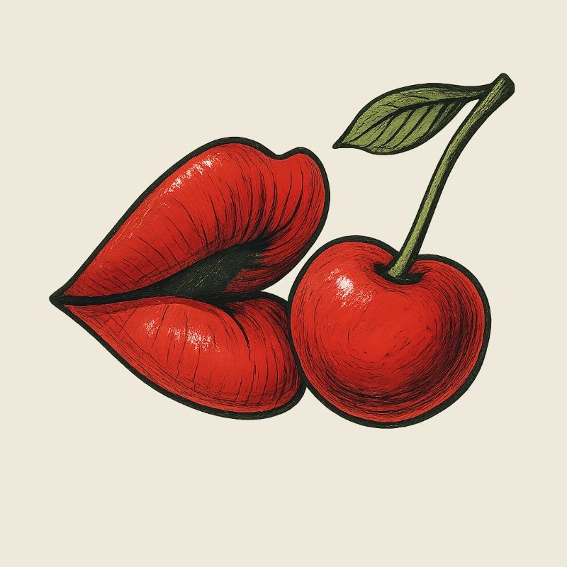 Baiser de cerise