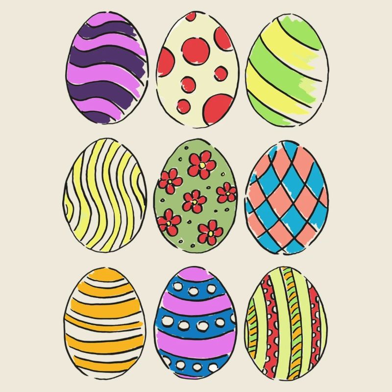 Easter eggs