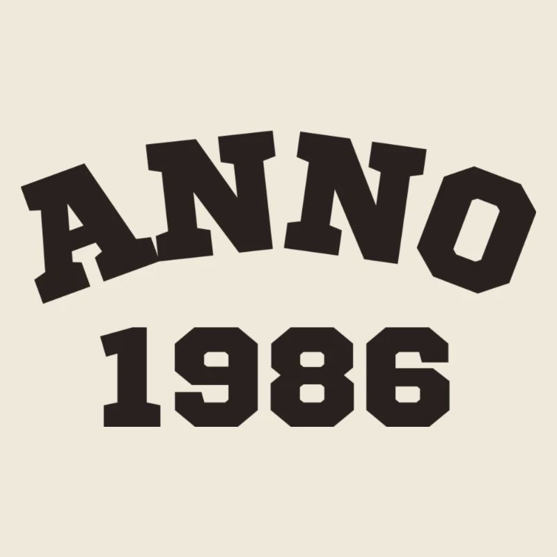 Anno 1986 Anniversaire Année de naissance