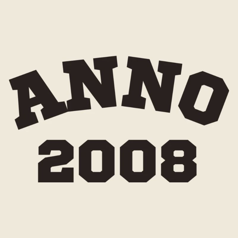 Anno 2008 Anniversaire Année de naissance