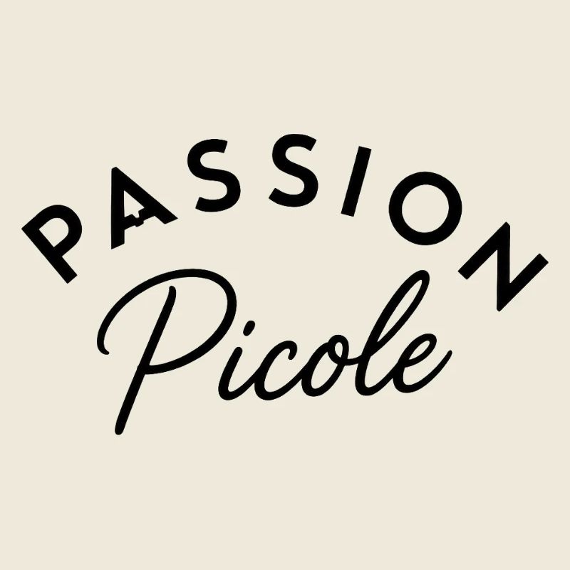 Passion picole – Design typographique humoristique