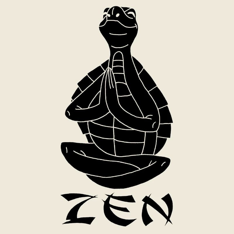 Yogi Schildkröte (Schwarz)