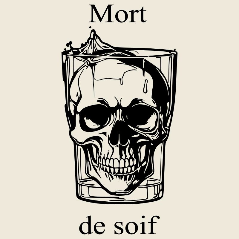 Schädel – Tod des Durstes