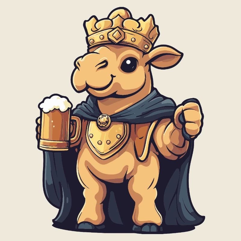 Kamel Bier Lustig