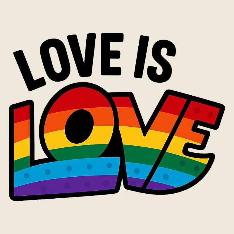 Love is Love – Édition Bold Arc-en-ciel