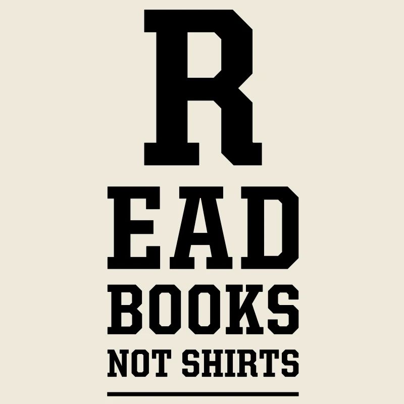 read books not shirts