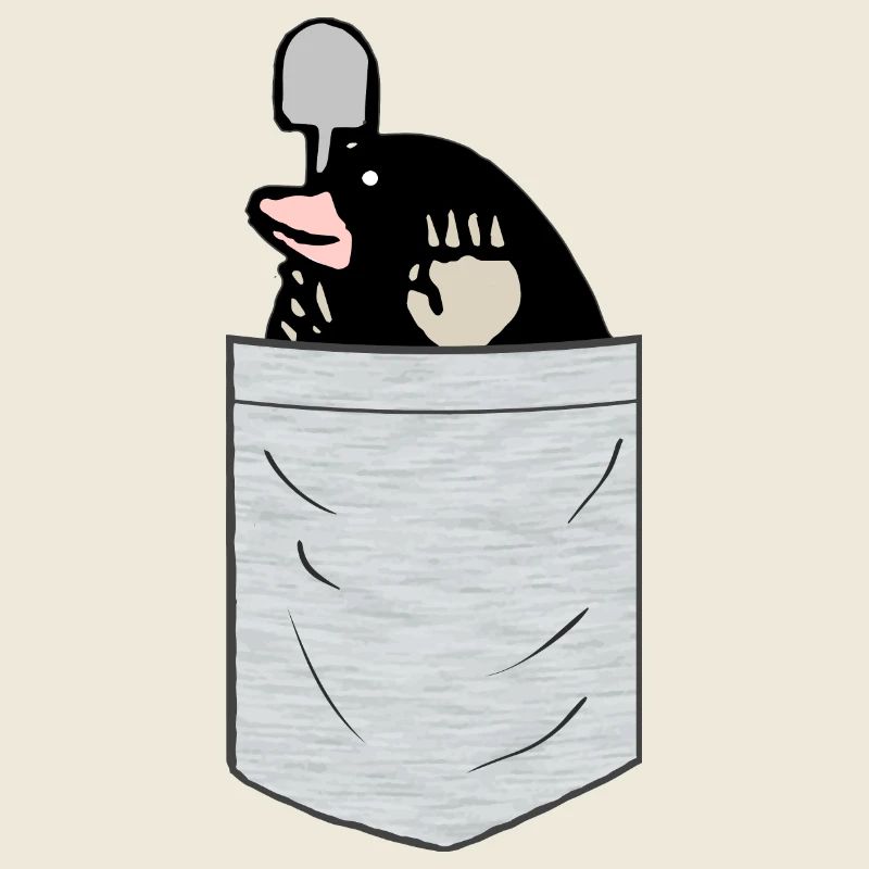 Maulwurf Brusttasche