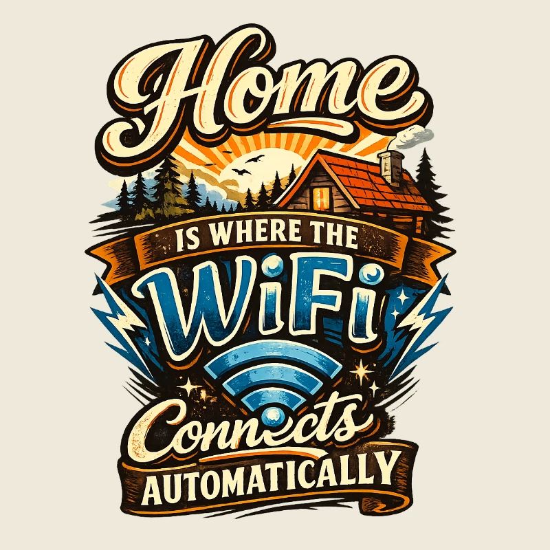 La maison, c’est là où le WiFi se connecte automatiquement – Fu