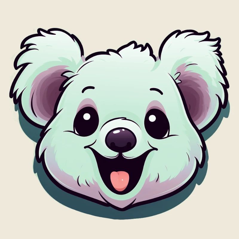 Laughing koala