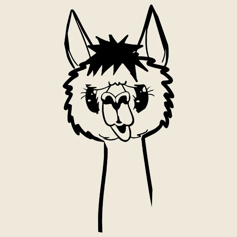 Funny Alpaca Comic - cheeky alpaca