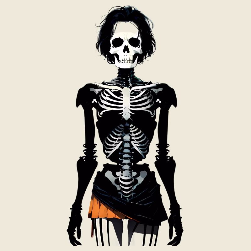Halloween Skelett