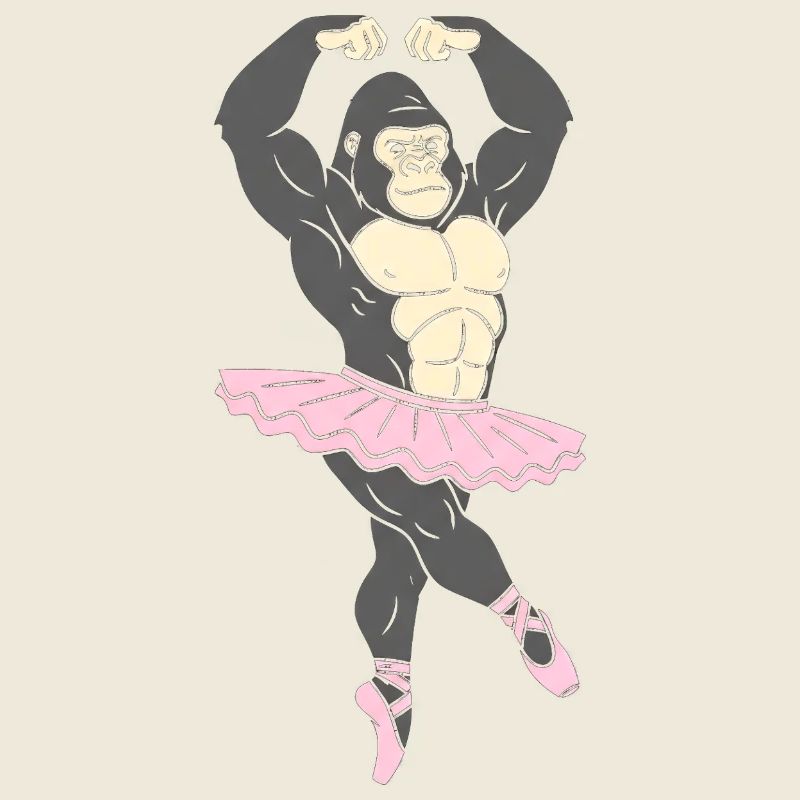 Gorilla in the Pinktutu – Ballet Power