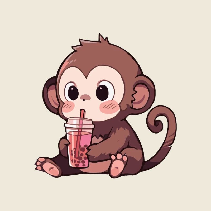 cute monkey