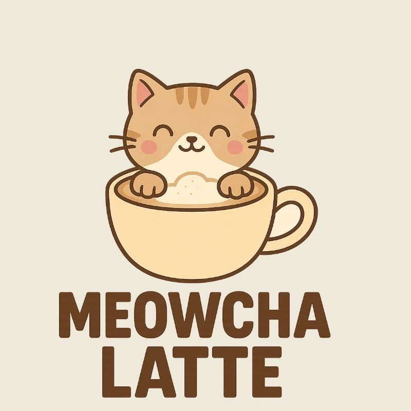 meowcha latte