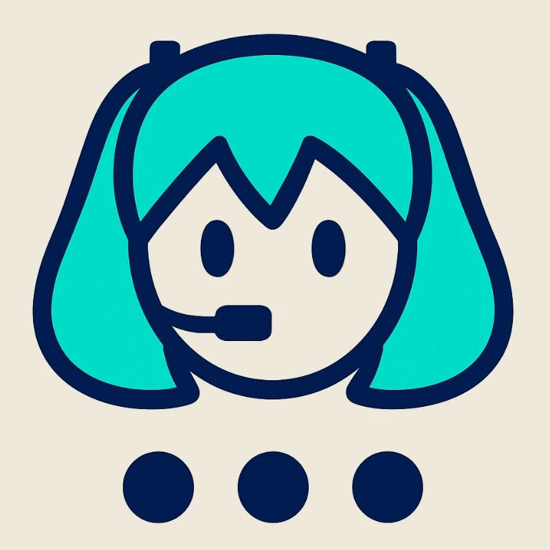 Digital Hatsune Miku Illustration