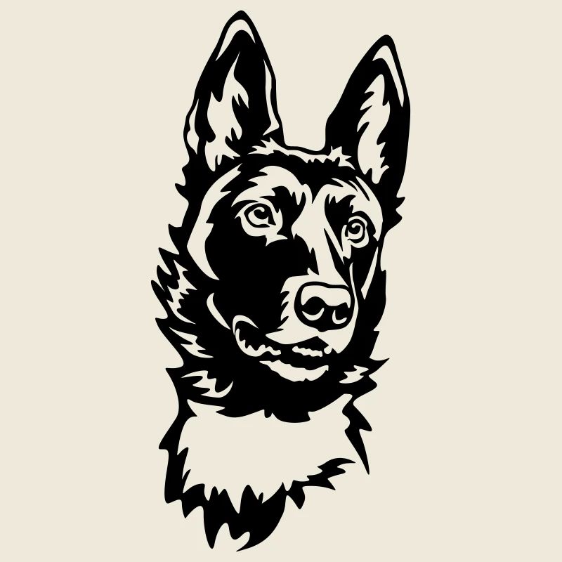 Malinois Kopf