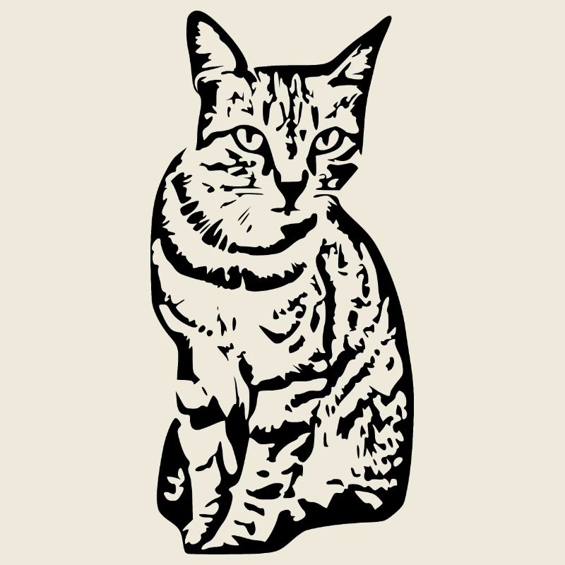 Katze Tigerkatze Katzenshirt Geschenk