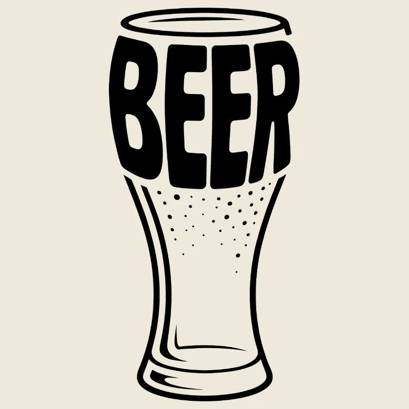 Beer - Funny Beer Logo Tshirt