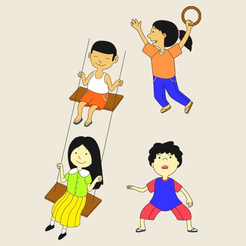 Children playing