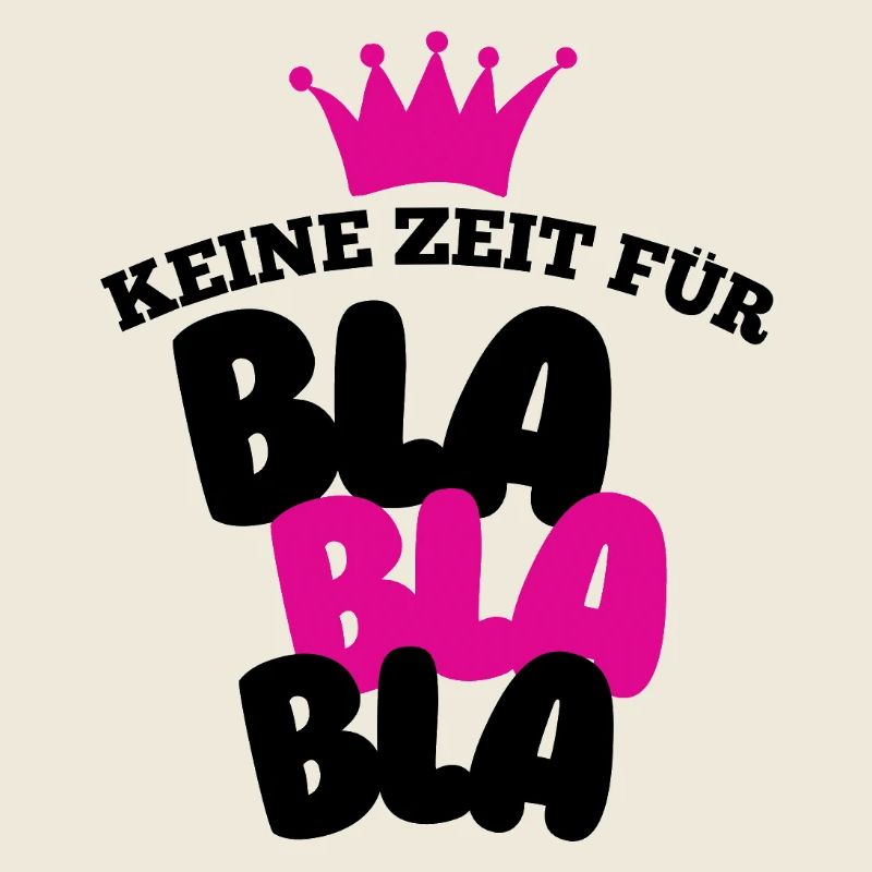 No time for blah blah