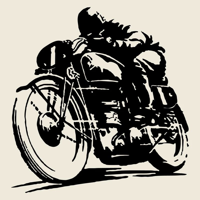 Moto classique bike013