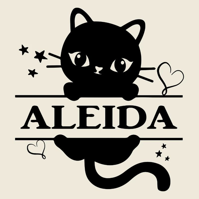 t-shirt chat Aleida t-shirt idée cadeau Katze