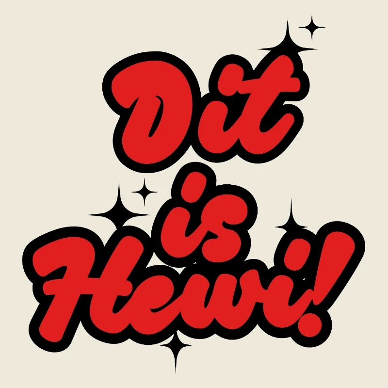 Dit Is Hewi – Lustiges Berliner Sprüche Design