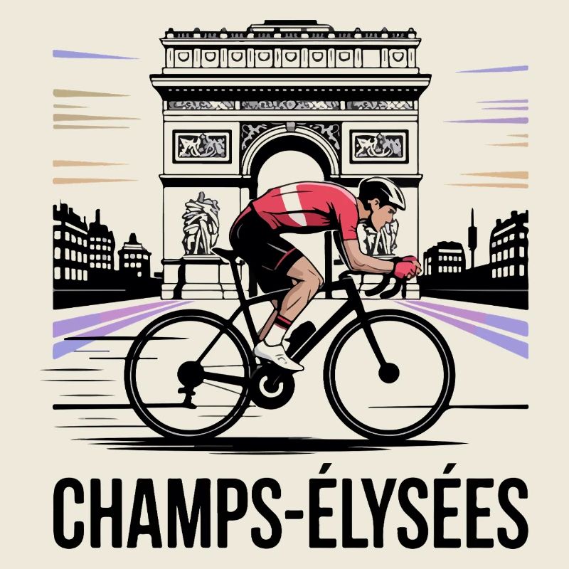 Sprint final aux Champs-Élysées - Cyclisme