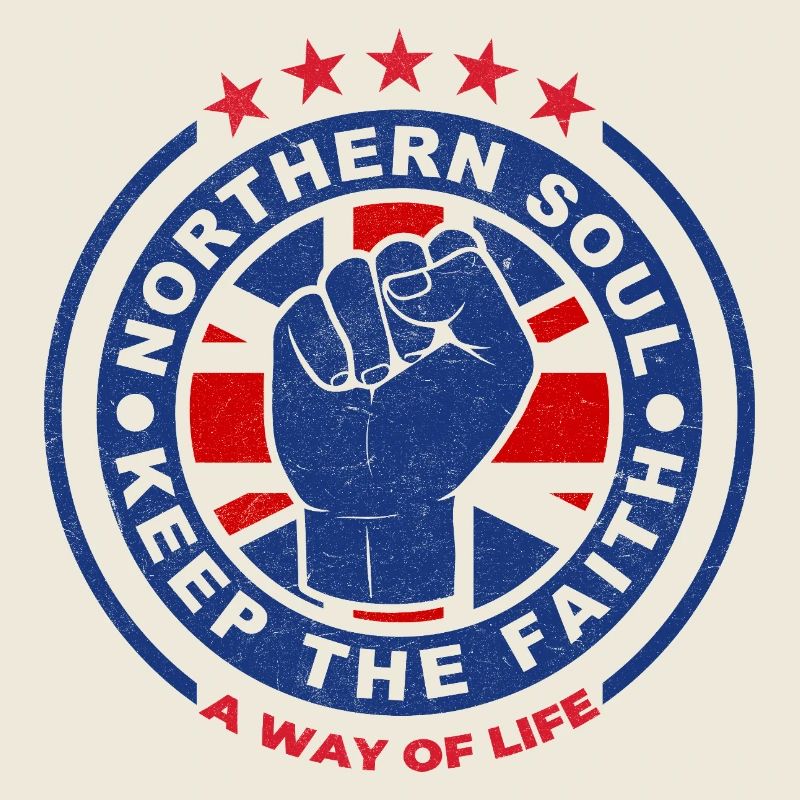 Nördliches Seelenfaust-Emblem Bewahre den Glauben