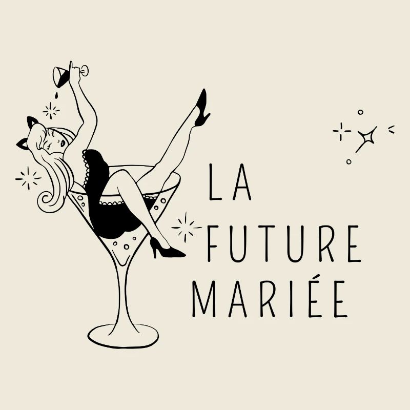 La future mariée - EVJF - Visuel Fun