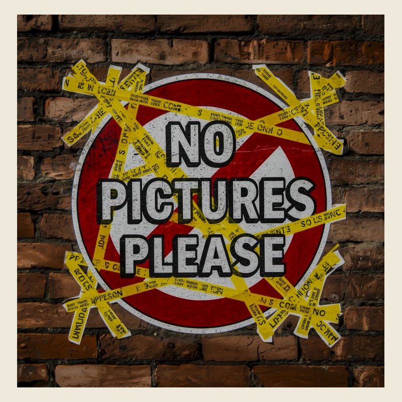 Pas de photos, s’il vous plaît