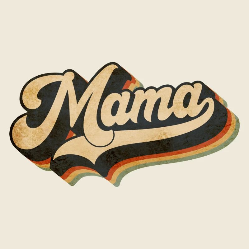 Mama Retro Love Muttertag
