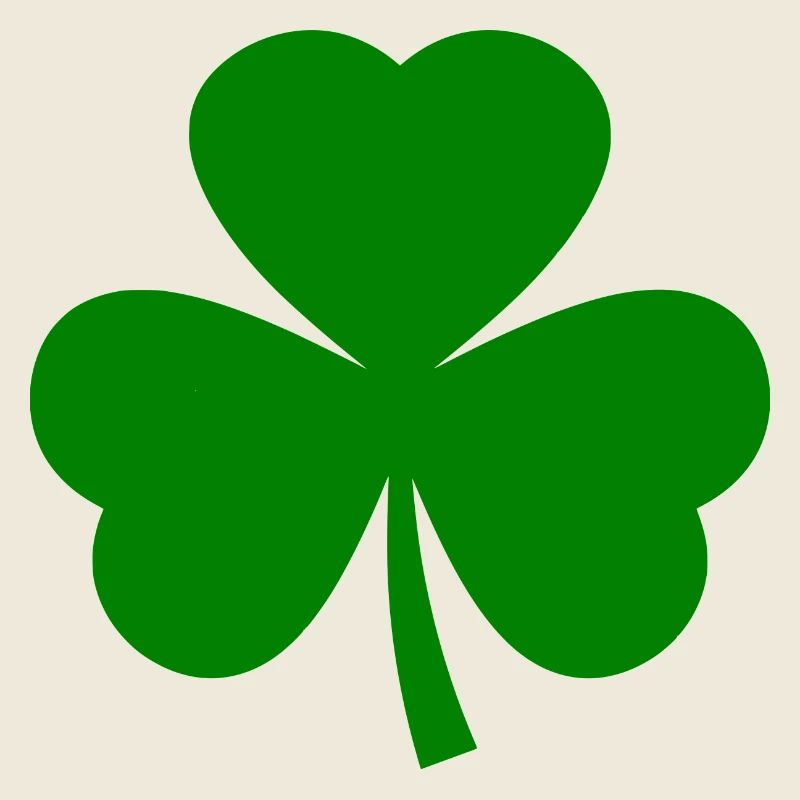 Irland st patricks day kleeblatt