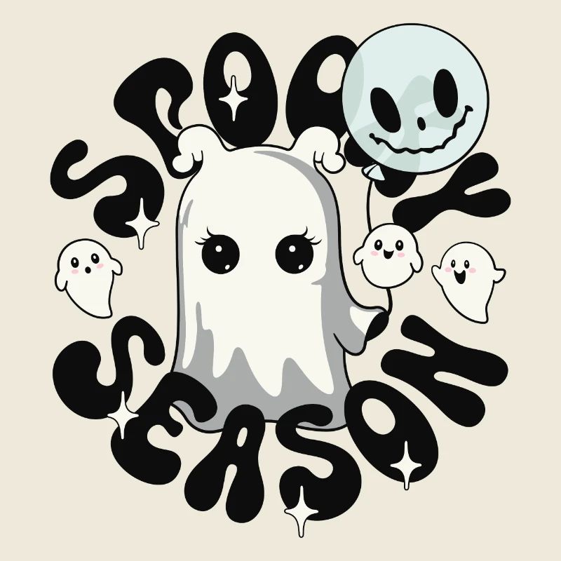 Spooky Season Halloween Ghosts Ghosts