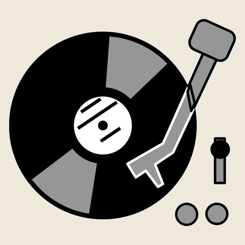 DJ Turntable Geschenkidee Vinyl Schallplatte Musik