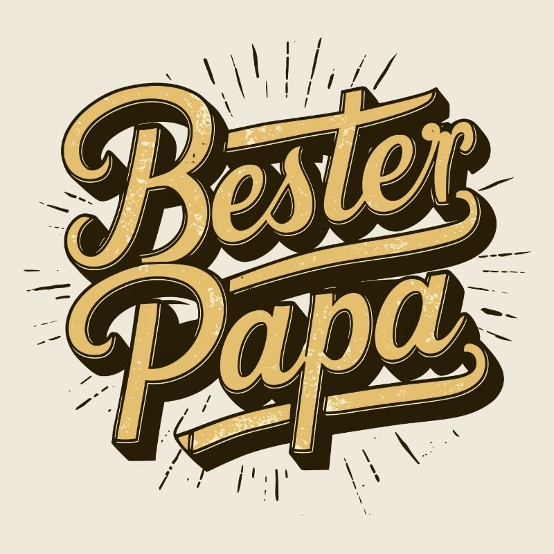 Bester Papa Retro