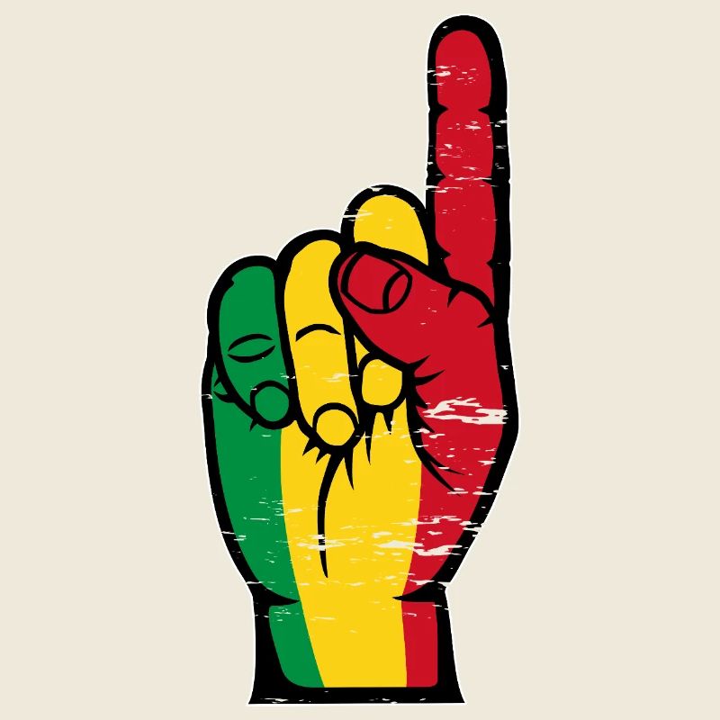 Drapeau du Mali numéro 1 utilisé