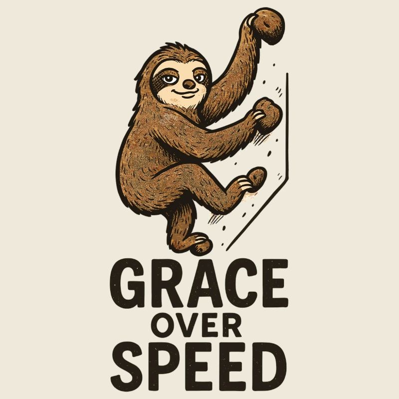 Bouldering Motivation – Grace Over Speed Gift