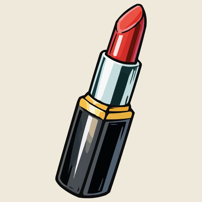 Artistic Lipstick Red