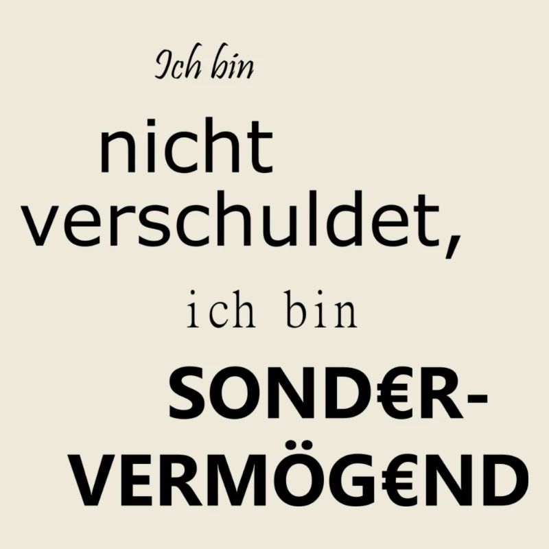 Sondervermögend statt Schulden