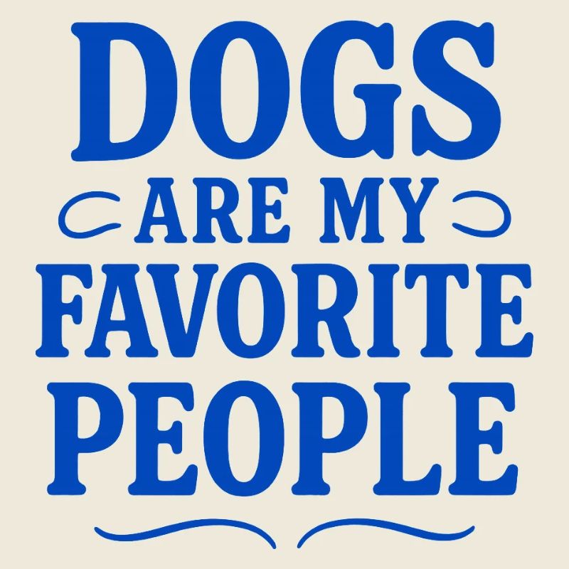Les chiens sont mes personnes préférées