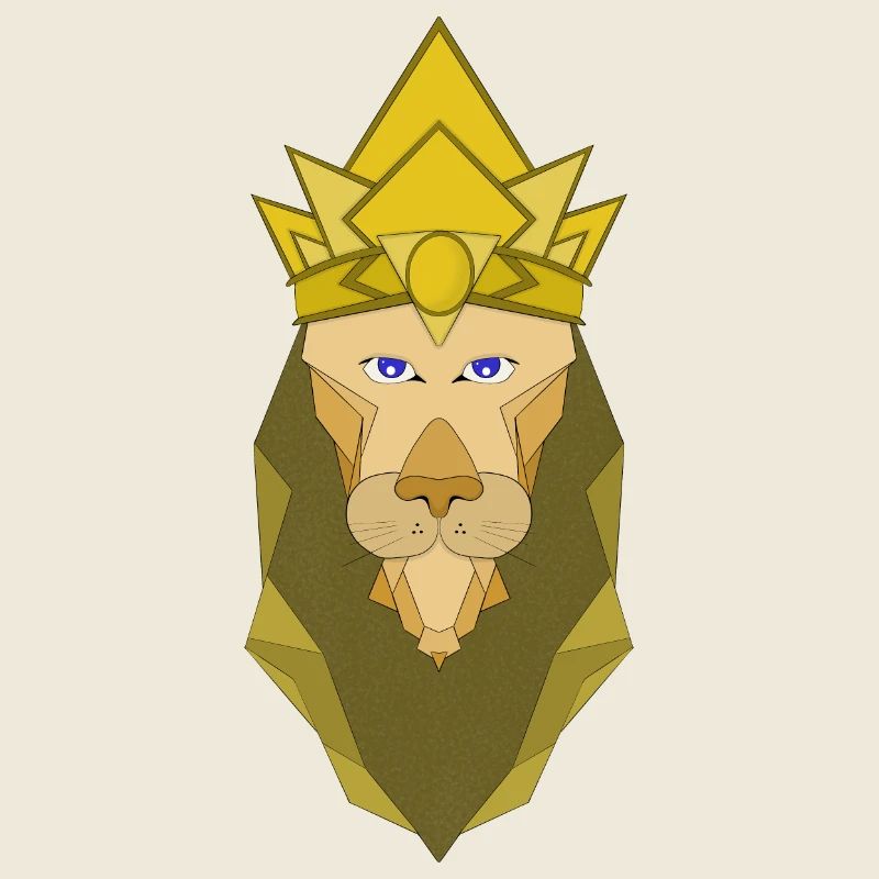 Polygonaler Kaiserlöwe